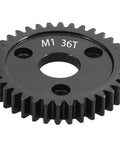 Hardened Steel Spur Gear Set Mod 1 1.0 Metric Pitch For One Eighth And One Tenth RC Cars 36T Close-up