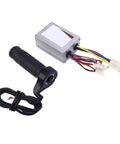 Electric Motor Controller Throttle Grip Beefy High Efficiency Aluminum Alloy for Electric Bikes Tricycles and Motorcycles