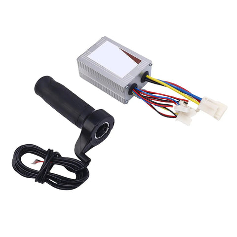 Electric Motor Controller Throttle Grip Beefy High Efficiency Aluminum Alloy for Electric Bikes Tricycles and Motorcycles