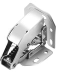 Soft Close Frameless Cabinet Hidden Hinges With Buffered Mute Hydraulic System Easy Install Ultra Quiet Self Closing Hardware