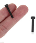 Shop Grade Metric Socket Head Cap Screw Assortment Kit With 1600 Pieces Covering Every Size And Length Built Tough From Durable Carbon Steel To Deliver Dependable Torque Transmission For Your Next Big Build, showing a metric screw.