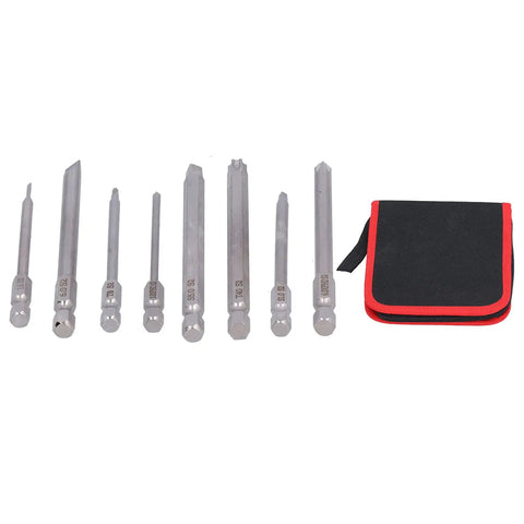 Thirty Piece Professional Magnetic Screwdriver Bit Set in Box With Durable S2 Steel Driver Bits For Electric Drill And Power Tools, bits and pouch