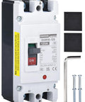 Heavy Duty 125 Amp DC Circuit Breaker And Battery Disconnect Switch For Solar Systems And UPS Featuring Slick Thermal Magnetic Trip, compact design.