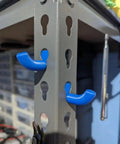 Heavy Duty Garage Shelf Hook For Keyhole Slots, Slide In Storage And Organization For Shelves, Durable Workshop Organizer