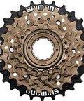 Tourney TY MF TZ500 6 Speed Freewheel 14 To 28 Tooth For Bicycle Multicolor Finish Multi Speed Replacement Cassette