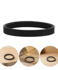 Heavy Duty Rubber Drive Belt Set For Electric Planer Machines 218mm black textured ribbed belt on a work surface.