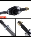 Detailed view of CV Axle Shaft Assembly Front Right Passenger Side Direct Fit For Nissan Altima 2007 2013 2.5L Gas With Automatic CVT Rogue