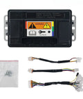 Heavy Duty Programmable Motor Controller 48V 60V 72V 80A for 2000W Electric Scooter with connectors and mounting screws.
