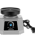 4 Inch Lab Vibrator Shaker Oscillator 110V for plaster and gypsum mixing with air bubble removal, single unit with adjustable settings.