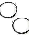 15 Foot Outboard Engine Control Cables Set With Throttle And Shift Cables For Mercury MerCruiser Boats, 2 Pack Gen I 33C Throttle Cable