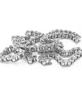 Durable 304 Stainless Steel Short Pitch Roller Chain, One Piece Industrial Drive Equipment Transmission Component, Reliable 1.5 Meter Power Link For Tough Machinery Jobs.