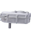 Side view of Gear Reduction Box For Honda GX270 With Internal Clutch, 13HP Reducer, Half Speed Reduction, Durable Iron and Aluminum