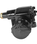 Power Steering Box for 1997-2005 Ford Super Duty Truck Van and SUV, black metal assembly with direct fit design.