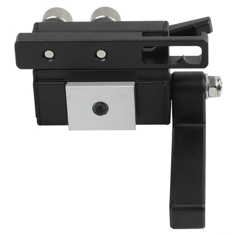 Woodworking Miter Track Jig 19mm T Slot Fixture For Precise Cuts with Sliding Limiter Block and Ergonomic Rotatable Handle
