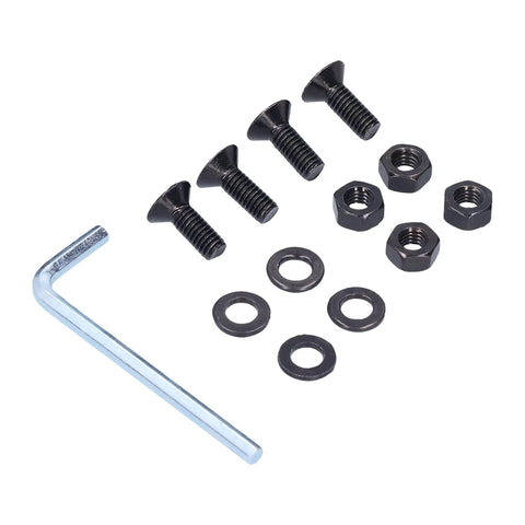 Heavy-Duty Carbon Steel Sliding Barn Door Connector Adapter For Splicing Tracks No-Drill Installation 4-Hole Fixation components