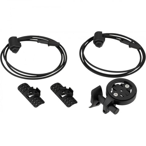 VukaShift AXS 90 Electronic Controller Carbon Extension components including cables, mounts, and connectors for 22.2mm aerobars.