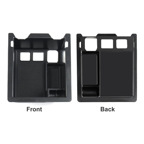 Mazda CX-5 Center Console Organizer Tray For 2017-2025 Models ABS Insert Front Back View