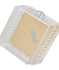 Thermostat Lock Box Cover With Key For 4.5 X 4 Inch Or Smaller Thermostats Transparent Guard To Prevent Tampering Easy Mounting