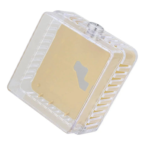 Thermostat Lock Box Cover With Key For 4.5 X 4 Inch Or Smaller Thermostats Transparent Guard To Prevent Tampering Easy Mounting