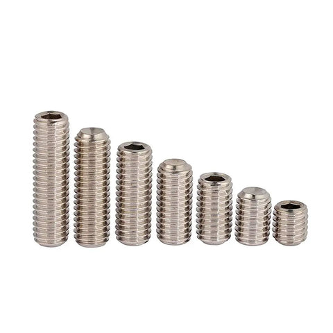 Straight Up Stainless Steel Socket Cup Point Grub Screws With Allen Drive Hex Heads M2 X 5 Millimeter Non Rusting Set Screws Heavy Duty 20 Piece Pack For Gear Repairs And Garage Fixups