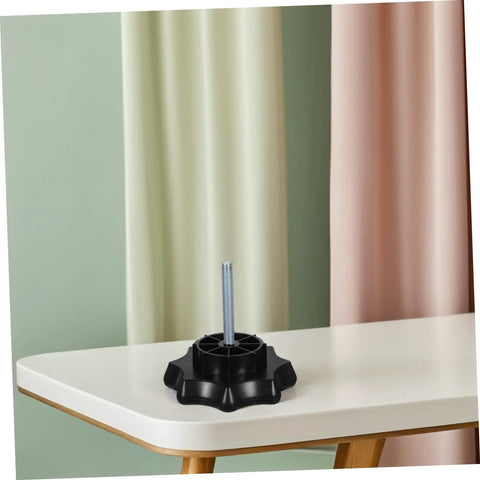 Spare Tire Hold Down Bolt For Cars High Strength Spare Wheel Carrier Screw on table, durable black material