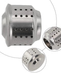 Stainless Steel Anti Splash Valve for Moka Pot Stovetop Coffee Maker Keeps Your Brew Spill Free And In Control, 2cm By 3cm Splash Cover Fits Most Coffee Pot Percolators And Turkish Coffee Pots.
