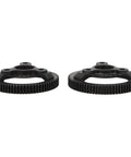 Beefed Up Hardened Steel CNC Machined Spur Gear Set for Traxxas 2WD Slash Drag Slash Bandit Upgrade Parts 72T And 76T 48P Black