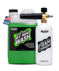 Off Road Wash 64 Oz And Pressure Washer Foam Cannon Bundle For ATV UTV Dirt Bike Jeep And Truck, Beast Mode Foaming Shampoo For Heavy Mud And Dirt Removal Built Tough For Rugged Trails.