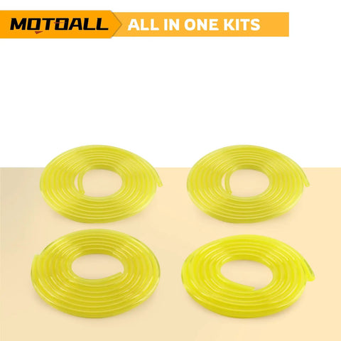 4 Size Fuel Line Hose Kit Fits Poulan Craftsman Chainsaws Weed Eater Lawn Tools 4 ft long includes various sizes