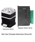 Pro Level Mini Harmonic Drive With Bulletproof Strain Wave Gear Reducer Dead Accurate Rotary Actuator Kit For Industrial Robots And Cnc Machines, mini actuator with stepper motor driver in compact design.