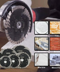Pro Grade Beast 5 Inch Diamond Cutting Blade For Angle Grinders 5/8-11 Thread cutting brick and masonry materials