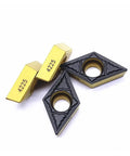 Grab These 10 Pc Indexable Carbide Lathe Tools With Dcmt Inserts For Hard Alloy Turning And Stainless Steel Cutting To Tackle Any Shop Job Without Breaking A Sweat. DCMT inserts with sharp edges, ideal for steel machining.