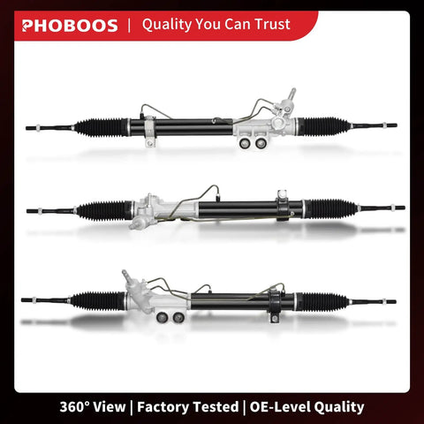 Hydraulic Power Steering Rack And Pinion Assembly For Nissan Titan Armada Pathfinder Infiniti QX56 V8 5.6L aluminum unit