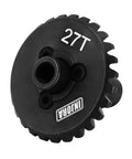 Overdrive 8T/27T Steel Helical Gears For SCX10 II III Pro RC Crawlers Eleven Percent Faster Hardened Upgrade Gear