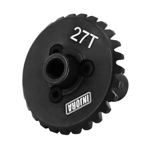 Overdrive 8T/27T Steel Helical Gears For SCX10 II III Pro RC Crawlers Eleven Percent Faster Hardened Upgrade Gear