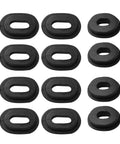 12 Pack Side Cover Grommets Kit For CG125 Rubber Grommet Set Replacement For Your Ride Classic Motorcycle Side Covers Durable Rubber Seals For CB100K CL100S SL100K XL100 CB125S CT125 TL125 XL125 CB200K CB200T And More. Black rubber grommets, 12-pack