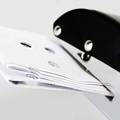 Heavy Duty Metal Hole Punch 3mm Single Hole Puncher punching holes in paper, 25 sheets capacity, handheld DIY tool for office and home use