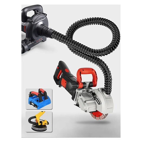 Powerful Heavy Duty Industrial Dust Collector Blower With Six Speed Blowing And Suction Vacuum For Milling Machines And Garage Shops 1200w All Copper Motor No Sweat Workhorse with hose and attachments.