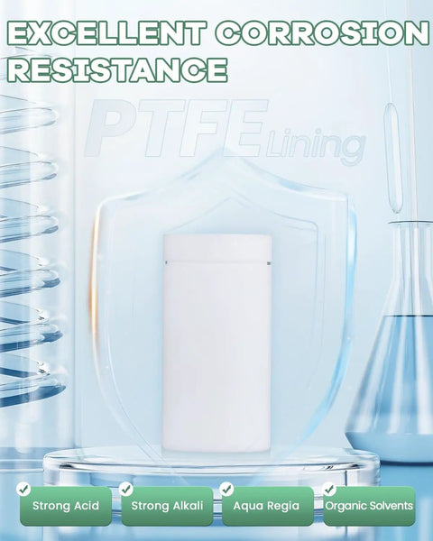 50ml PTFE Lined Hydrothermal Autoclave Reactor For Lab Use with corrosion-resistant lining in lab setting
