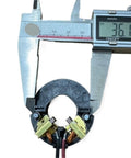 Carbon Brush Holder For SFC 14-A 18-A 22-A Drill Replacement Part shown with caliper measurement for size reference.
