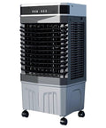 Top Tier Portable Evaporative Air Cooler And Sweet Swamp Cooling Setup With Remote Control 12 Hour Timer 90 Degree Oscillation