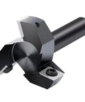 Slab Flattening Router Bit With 1/2 Inch Shank, 2 Inch Cutting Diameter, Three Wings For Spoilboard Surfacing And Wood Planing
