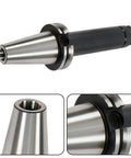 Super Cool Timunr CAT40-ER20 Tool Holder Set With 6 Inch Collet Chucks showing detailed precision collet system and alloy body.