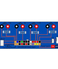 ATX Benchtop Power Breakout Adapter with USB 5V port and four output channels 3.3V 5V 12V -12V diagram