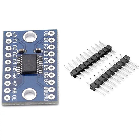 TXS0108E 8 Channel Bi Directional Level Converter Module Pack Of Five For High Speed Full Duplex 8 Bit Logic Level Shifter Compatible