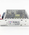 Switching Mode Power Supply 60W With UPS And Charge Function For AC 110 And 220V To DC 12V And 24V Battery Charger, front view.