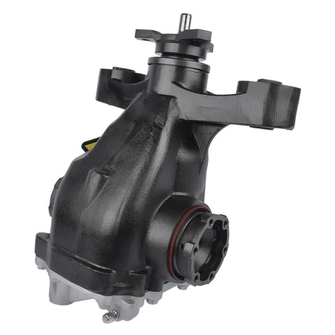 Heavy Duty Rear Differential Axle Carrier Black Drop In Replacement For Cadillac ATS 2.5L 2013 Models With 3.45 Gear Ratio, side view.