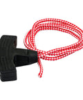 Emergency Release Pull Rope Cord Handle Kit 41A2828 Red shown with 1-meter red cord and black handle for garage doors.