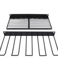 Wall Mount Power Tool Organizer For Garages And Homes, Heavy Duty Drill Holder, Large Capacity Iron Tool Rack, Cordless Drill Charging Station, Space Saver Garage Storage Shelf