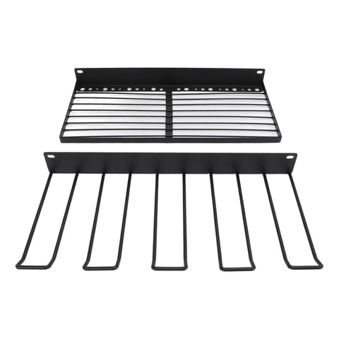 Wall Mount Power Tool Organizer For Garages And Homes, Heavy Duty Drill Holder, Large Capacity Iron Tool Rack, Cordless Drill Charging Station, Space Saver Garage Storage Shelf